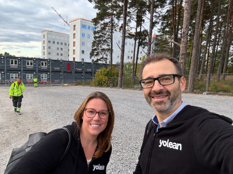Erica Andersson och Amer Catic från Yolean om visuell planering i projekt